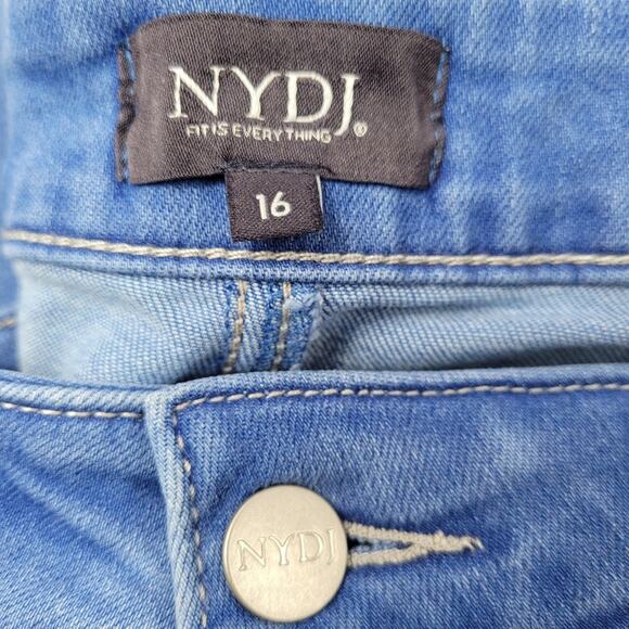 NYDJ Marilyn Edgewater Straight Ankle Jeans size 16 - Picture 8 of 16